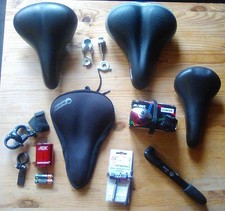 Fahrrad-Sattel BIKEMATE * Selle Royal * SMP * Kettennietenausdrücker * Rücklicht