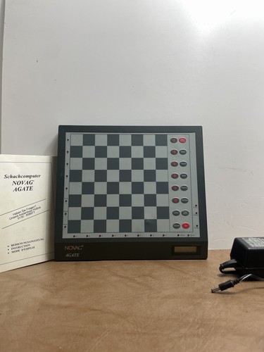 Novag agate chess computer - novag,