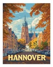 Hannover Herbst Stadtbild