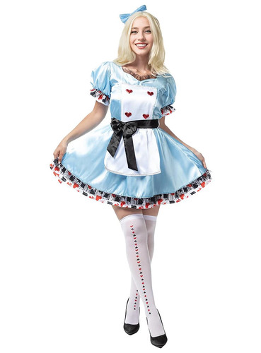 Alice wunderland satinkleid - alice, im