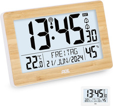 ADE Digitale Xl-Funkuhr Mit