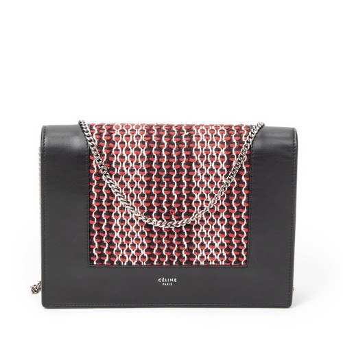 Celine frame evening clutch - frame,