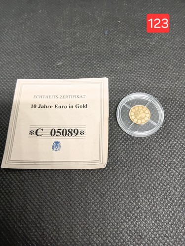 Jahre euro goldmedaille 585 - goldmedaille,
