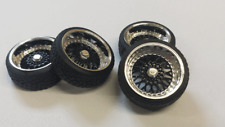 SD Felgen 15 Zoll BBS RS schwarz 30mm 1:18 Modellautotuning