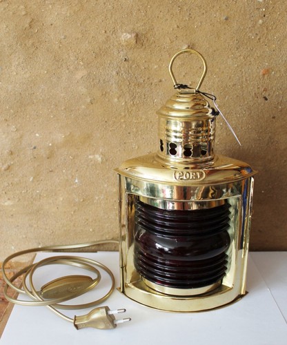 Schiffslampe als backbordlampe - schiffslampe,
