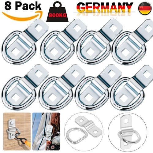 8stück zurrbügel anhänger - 8stück,