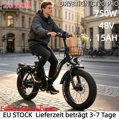 750w citybike faltbares - 750w, 20"
