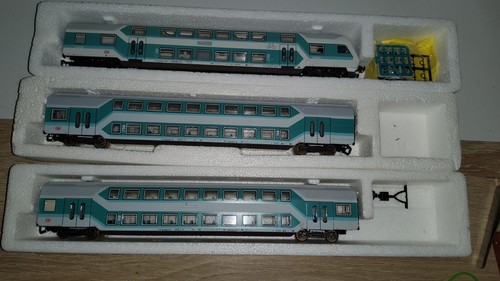 Tillig doppelstockwagenset - tt,