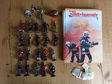 Del Prado Figuren Die ganze Welt Der Feuerwehr / Pumpe und Magazine Zinnfiguren 