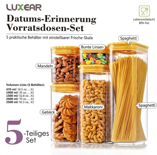Vorratsdosen 5tlg set - 5tlg,