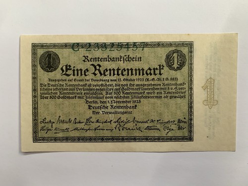 154 rentenbankschein 1 - ro., a