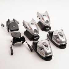 Tyrolia Skibindung RF 4,5 Jr. Railflex Schwarz/Silber/Orange -