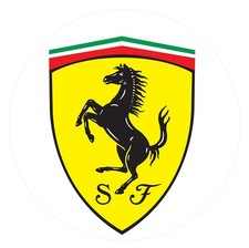 FERRARI AUTOAUFKLEBER AUTO