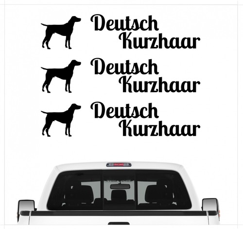 Deutsch kurzhaar aufkleber - deutsch,