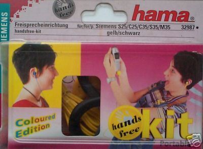 Headset gelb für siemens - gelb,