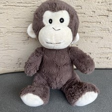 Affe Kuscheltier KIK Textilien Plüsch Stofftier sitzend 25 cm hoch SEHR GUT
