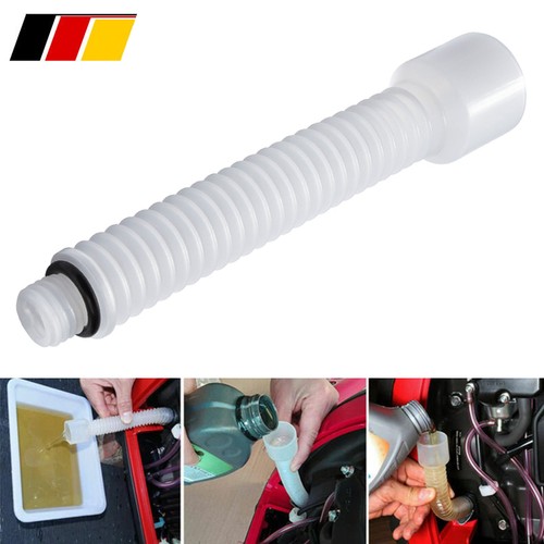 Oil funnel flexible mess free - oil,