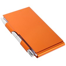 Kompaktes Metall Notizbuch mit