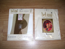 BELAMI 20den Nylonstrümpfe Gr. 10 1/2 in " 93cm LÄNG " FERSE Strapse Hüfthalter