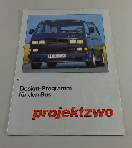 Prospekt broschüre vw bus - broschüre,