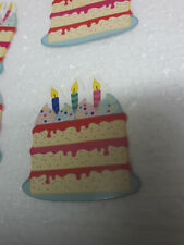 25 Geburtstagstorten mit Kerzen * Dekomaterial * Bastelmaterial 