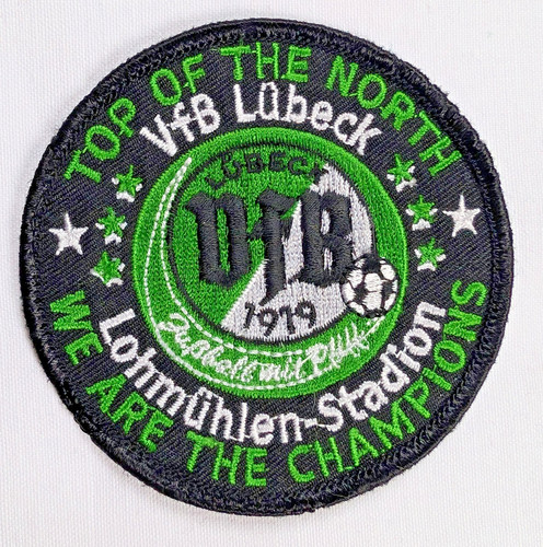 Vfb lübeck aufnäher fußball - lübeck,