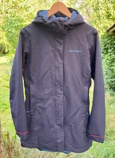 Vaude Cyclist Padded Parka Damen Winter Fahrrad Jacke Primaloft Mantel Blau S 38