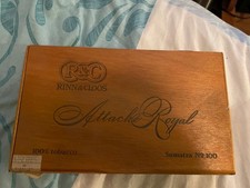 Holzkiste Zigarren R&C RINN & CLOOS Attache Royal Sumatra N9 100 Vintage Holzbox