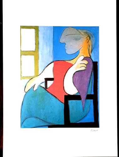 Pablo picasso femme assise - picasso,