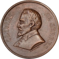 Frankreich, Medaille, Olivier