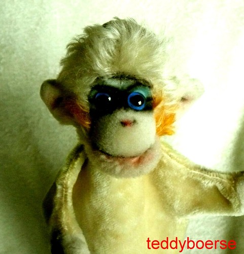 Alte steiff handpuppe - steiff, buntaffe