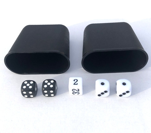 Backgammon zubehör set mit - set, 4