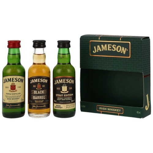Jameson 3er miniatur tasting - jameson,