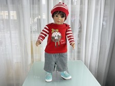 Künstlerpuppe Sammler Doris Stannat Vinyl Puppe 68 cm. Schmutzig 