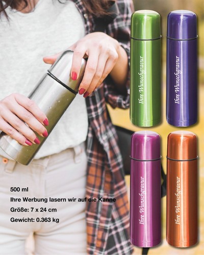 Thermos kanne edelstahl - kanne,