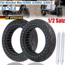 Vollgummireifen Gummi 60/70-6.5 10"x2,5 für Ninebot Max G30D, G30LD Wabenreifen