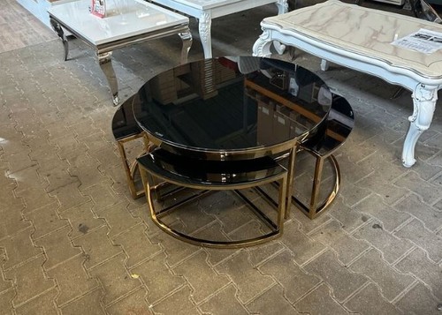 Designer couchtisch gold - couchtisch,