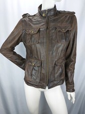 TIGHA Damen Lederjacke