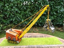 Siku V325 MENCK M60 Greifbagger "orange/gelb" true vintage 1971-74 Bagger Kran