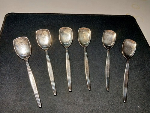 Vintage eislöffel - 6x, /