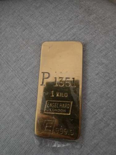 1kg goldbarren engelhard - goldbarren,