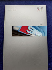 AUDI A2 A3 A4 A6 TT S Line Prospekt 9.2003