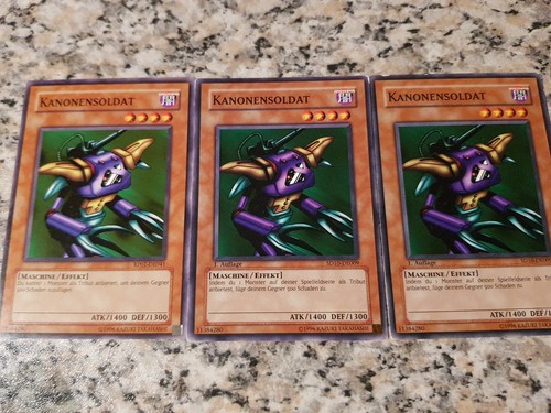3 kanonensoldat - yu-gi-oh!,