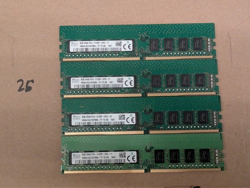 Ddr4 32gb 2rx8 - 32gb, (4x8gb)