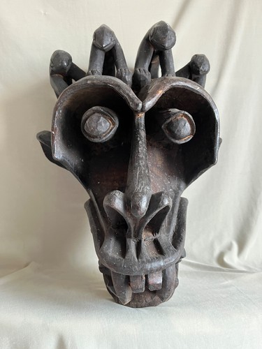 Afrikanische holzmaske - afrikanische,