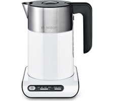 BOSCH Styline TWK8631GB Wasserkocher mit variabler Temperatur - weiß