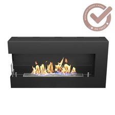 Hitze Wandkamin Bio-Kamin