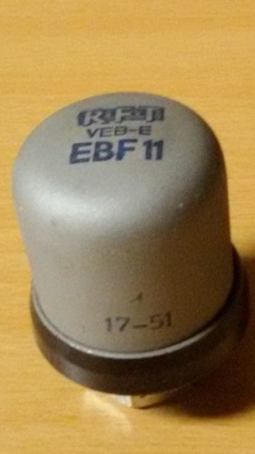 Alte radioröhre ebf - alte,