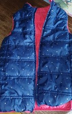 Wende Weste Blau Rot Sterne sergent major Gr.146 ,tragbar 134 140