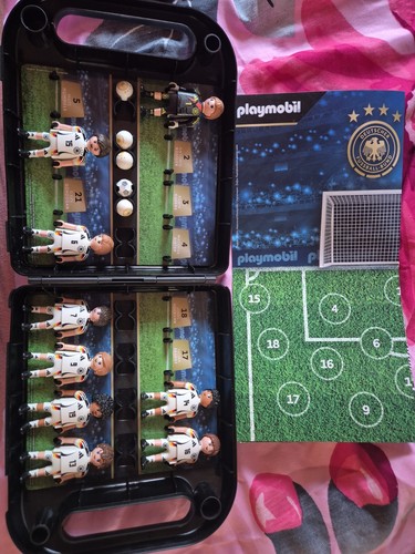 Playmobil fussballspiel mit - fussballspiel,